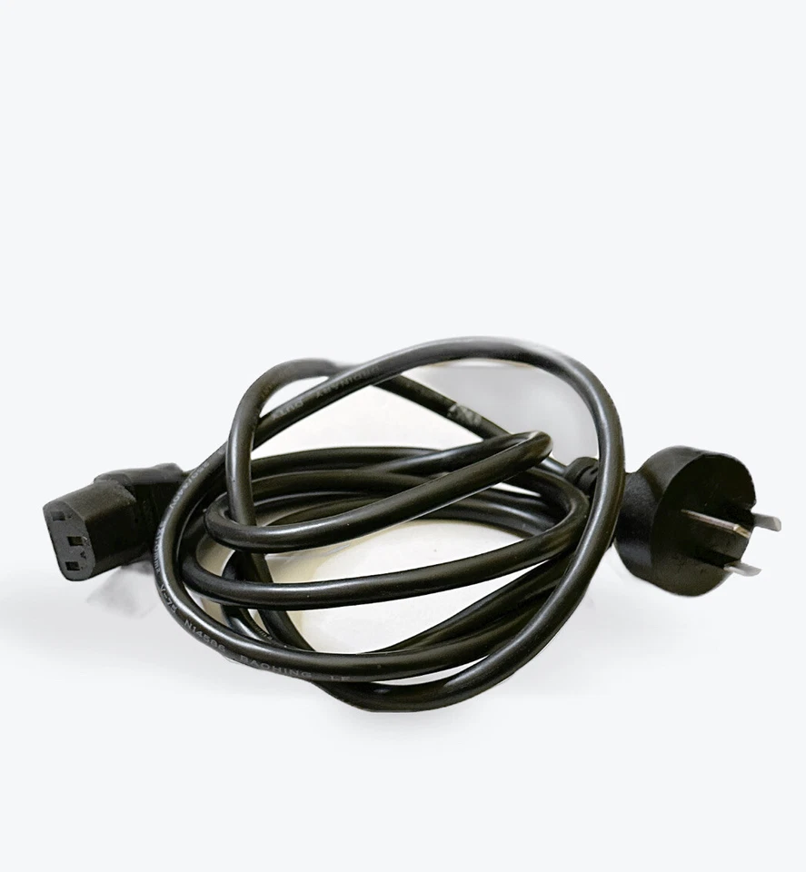 3-Pin AU Power Cord Cable 2m for Computers, Printers, TVs, and More - Image 3 of 4