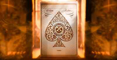 SPIELKARTEN WHITE ARTISANS THEORY11 POKER PLAYING CARDS