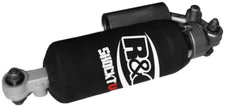 R&G racing rear shock tube protective cover Broken pack - SHOCK1BK