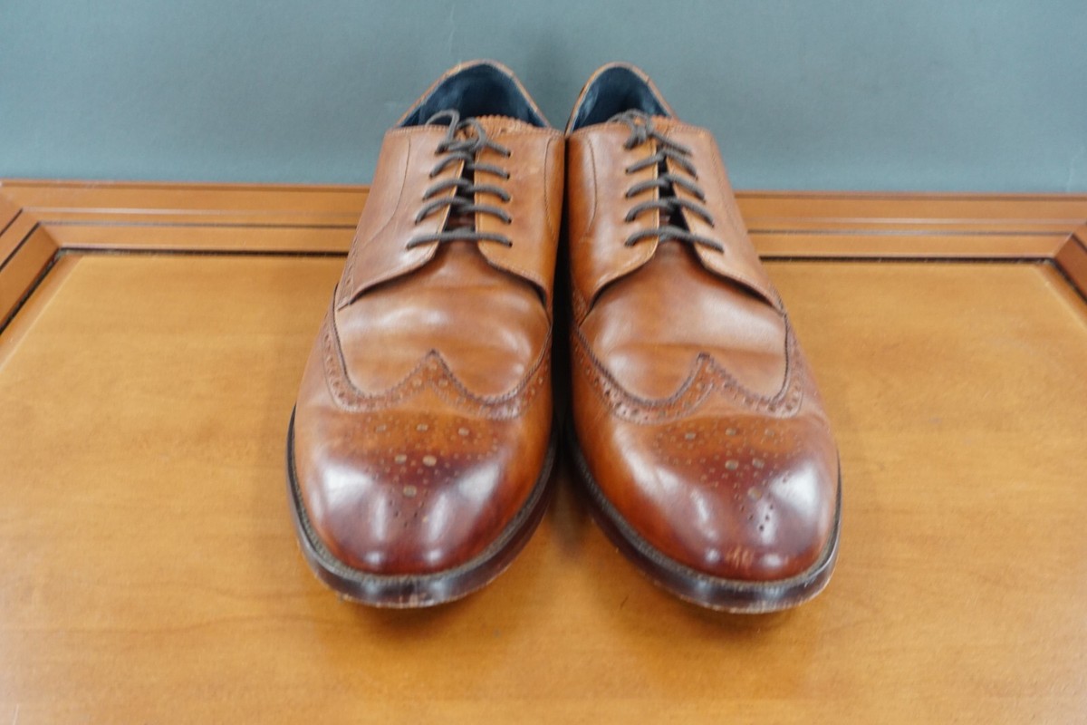Cole Haan Grand 360 Mens 11.5 Shoes Brown Leather Lace Up  display picture 1
