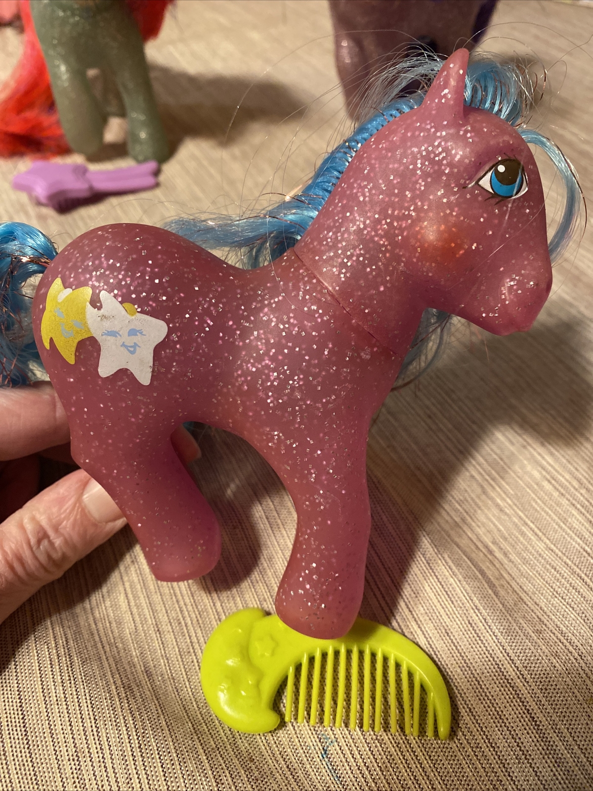 My Little Pony Vintage G1 Sparkle Pony lot Star Dancer Sky Rocket ...