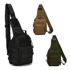 Tactical Backpack Military Cross-body Molle Sling Shoulder Backpack Chest Bag
