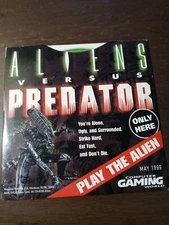 Aliens Versus Predator 1 PC CD computer gaming world may 1999 paper sleeve