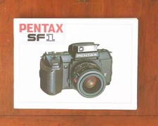 ASAHI PENTAX SF1 INSTRUCTION BOOK/108044