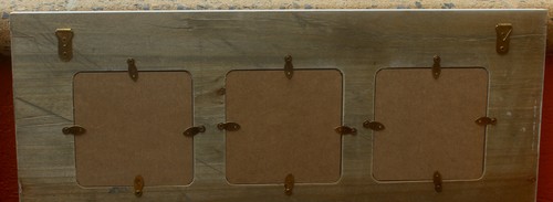 Rustic Wood HANGING Beach Style Photo Frame ( 3 x 4 " x 4 " ) BRAND NEW - Picture 3 of 3