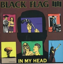 BLACK FLAG In My Head CD SST Records 1990 Hardcore Punk Metal Henry Rollins OOP
