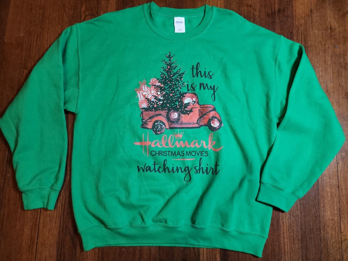 Hallmark channel top christmas movie sweatshirt