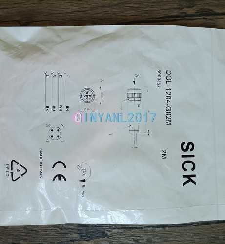 Cavo Sensore SICK DOL-1204-W10M Per Interruttori Di Prossimità - Nuovo, 10 Metri