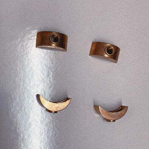 New Replacement M6 Crescent Moon Bed Nuts available in packs of 1,2,3,4,5,6-10 - Picture 3 of 12