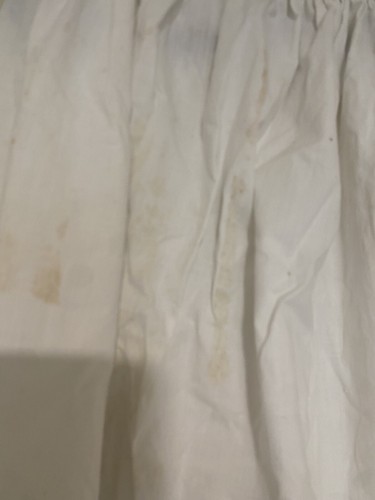 VTG Victorian To Early 1900s Petticoat/slip Off White Cotton Womens S Lace - Picture 7 of 13