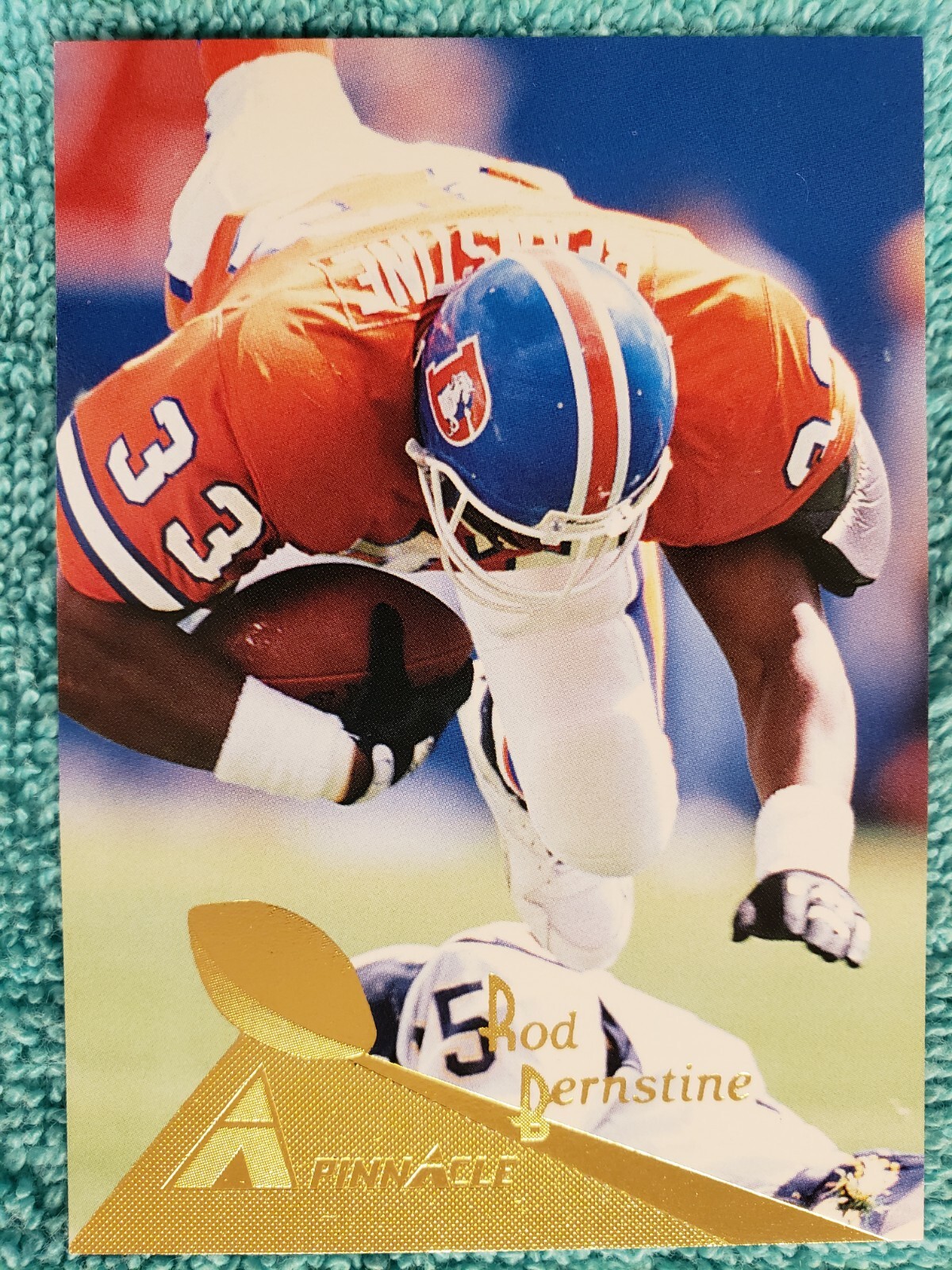 1994 PINNACLE ROD BERNSTINE #182 DENVER BRONCOS