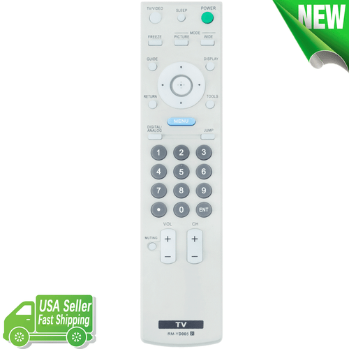 RM-YD005 Replace Remote Control for Sony TV KDL-32S20L1 KDL-32S2010 KDL-32S2000 RM-YD005 Replace Remote Control for Sony TV KDL-32S20L1 KDL-32S2010 KDL-32S2000