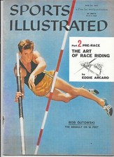 June 24 1957 Sports Illustrated BOB GUTOWSKI Occidental College EDDIE ARCARO NL