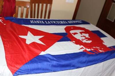 Che Guevara Flag Until Victory Always