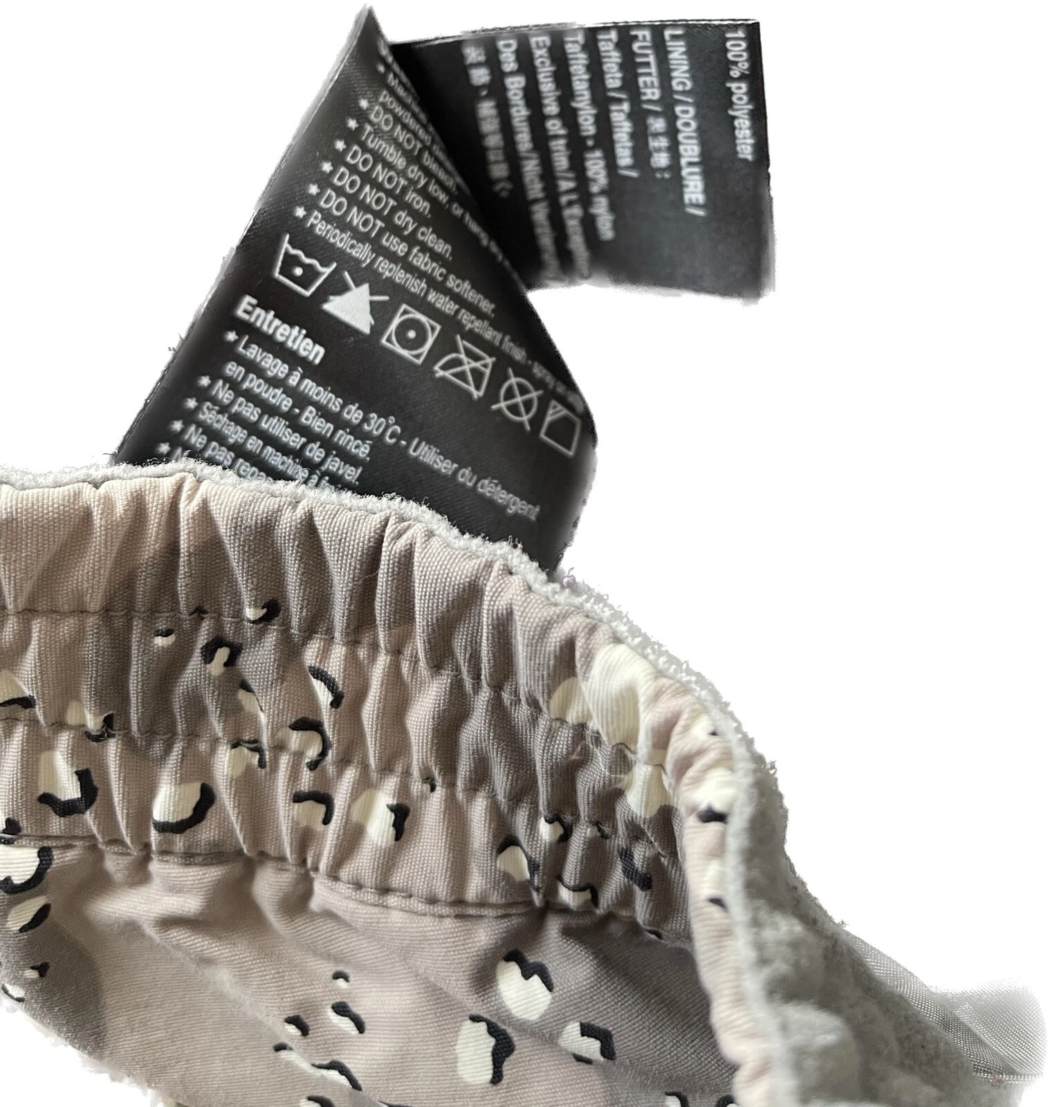 burton insulated camo snowpants pants