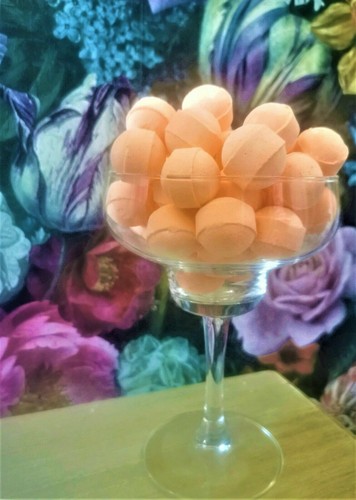 Mini Scented Bath Bombs Marbles Chill Pills Fizzes Vegan Cruelty Plastic Free - Picture 11 of 38