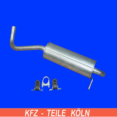 Seat Ibiza (6J1;6J5;6J8) Skoda Fabia (542) 1.4 1.6 Endschalldämpfer Auspuff Set