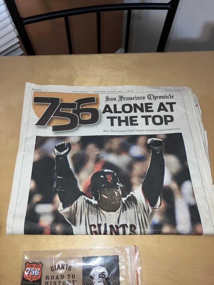 Barry Bonds Home Run Record Breaking Game Day Set - Image 3 of 4