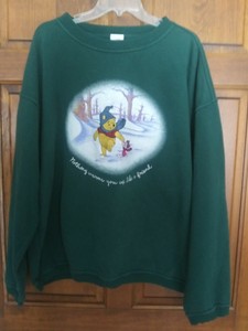 embroidered winnie the pooh sweatshirt