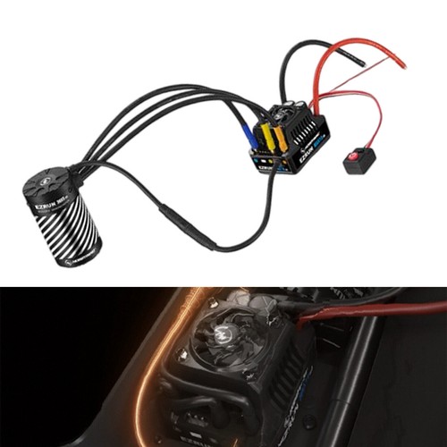 4100kv EZRun MAX10 G2 80A Sensored Brushless Wp ESC/3652SD Motor Combo Set - Picture 6 of 15