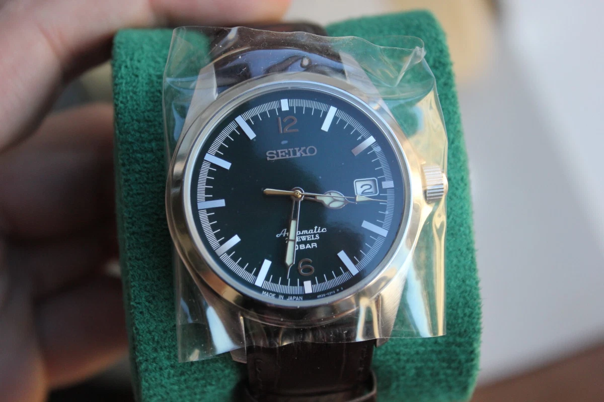 SEIKO TiCTAC SZSB021 Limited Automatic Green Dial Watch eBay