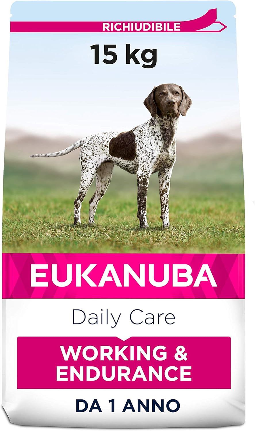 Cibo per Cani Sportivi Eukanuba Adult Working & Endurance 15kg