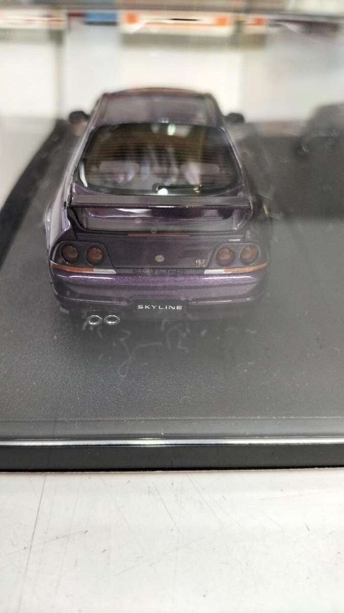 1/43 Hpi Mirage Skyline Gt-R V-Spec R33 Midnight Purple w