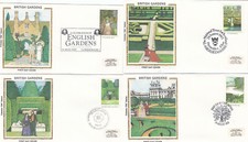 British Gardens GB Colorano FDC set 1983 (143231)