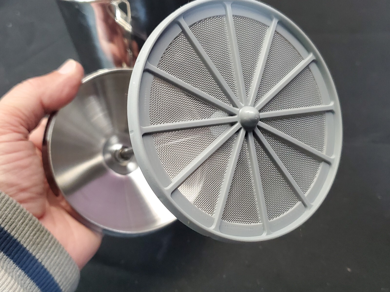 Unused WMF Cromargan 32oz, 1 Qt 18/10 Stainless Steel French Press