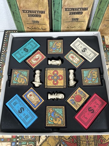Wadjet Ägyptisches Brettspiel 1996 4 Spieler Archäologie 100% Komplett Timbuk II - Bild 2 von 6