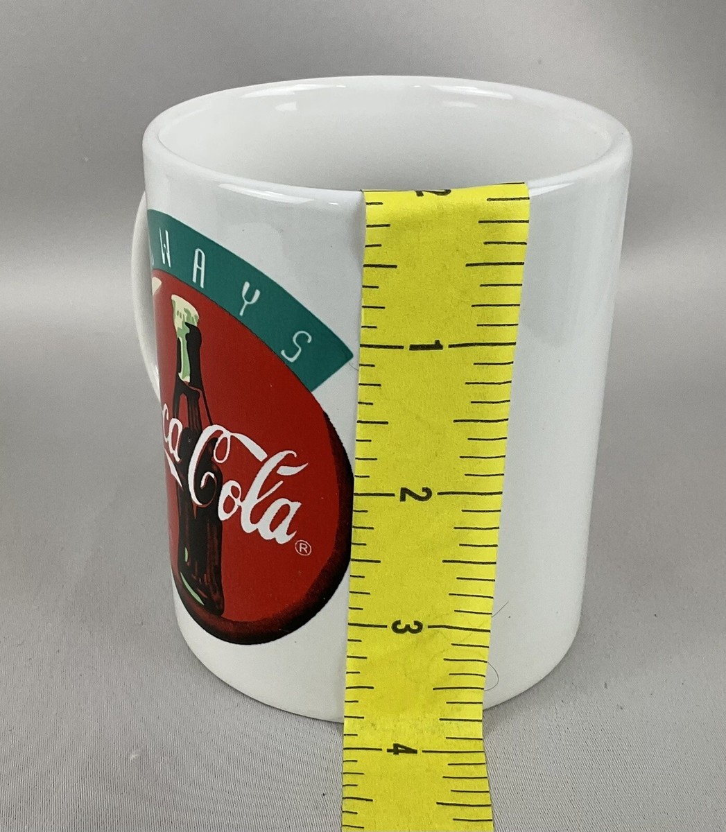 Always Coca-Cola Mug Coffee Cup 2003 Gibson White Ceramic