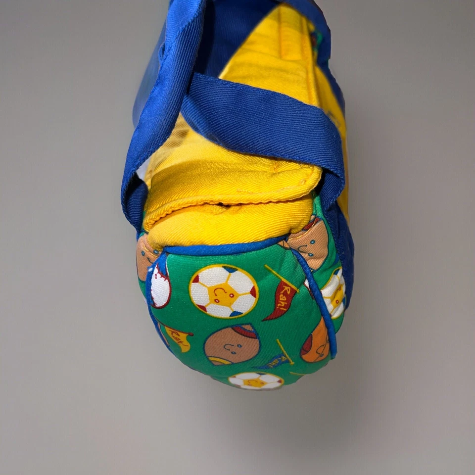 Baby Gund MVB My First Bolsa de Deportes Peluche Baloncesto Bonita #58341 Usada Foto 4 de 4