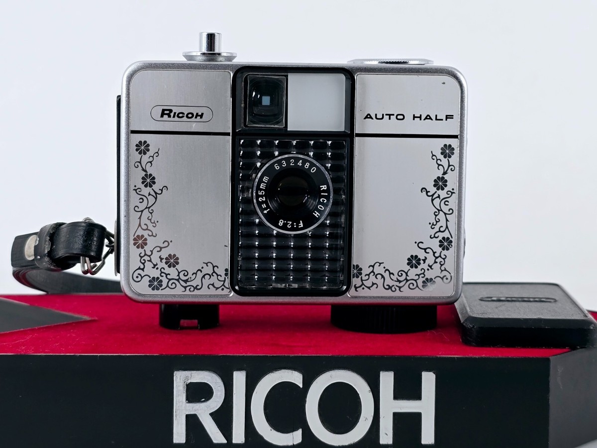 ✽AUTO　HALF　Ｅ✽ハーフカメラ✽リメイク✽リコー❀オートハーフ❀ Ricoh auto half ef. リーコオートハーフカメラ. 하프 필름
