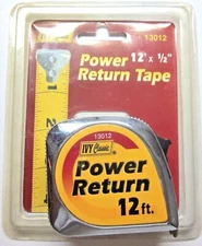 Ivy Classic 2006 USA 12' X 1/2" Steel Power Return Measuring 1 Tape Measure