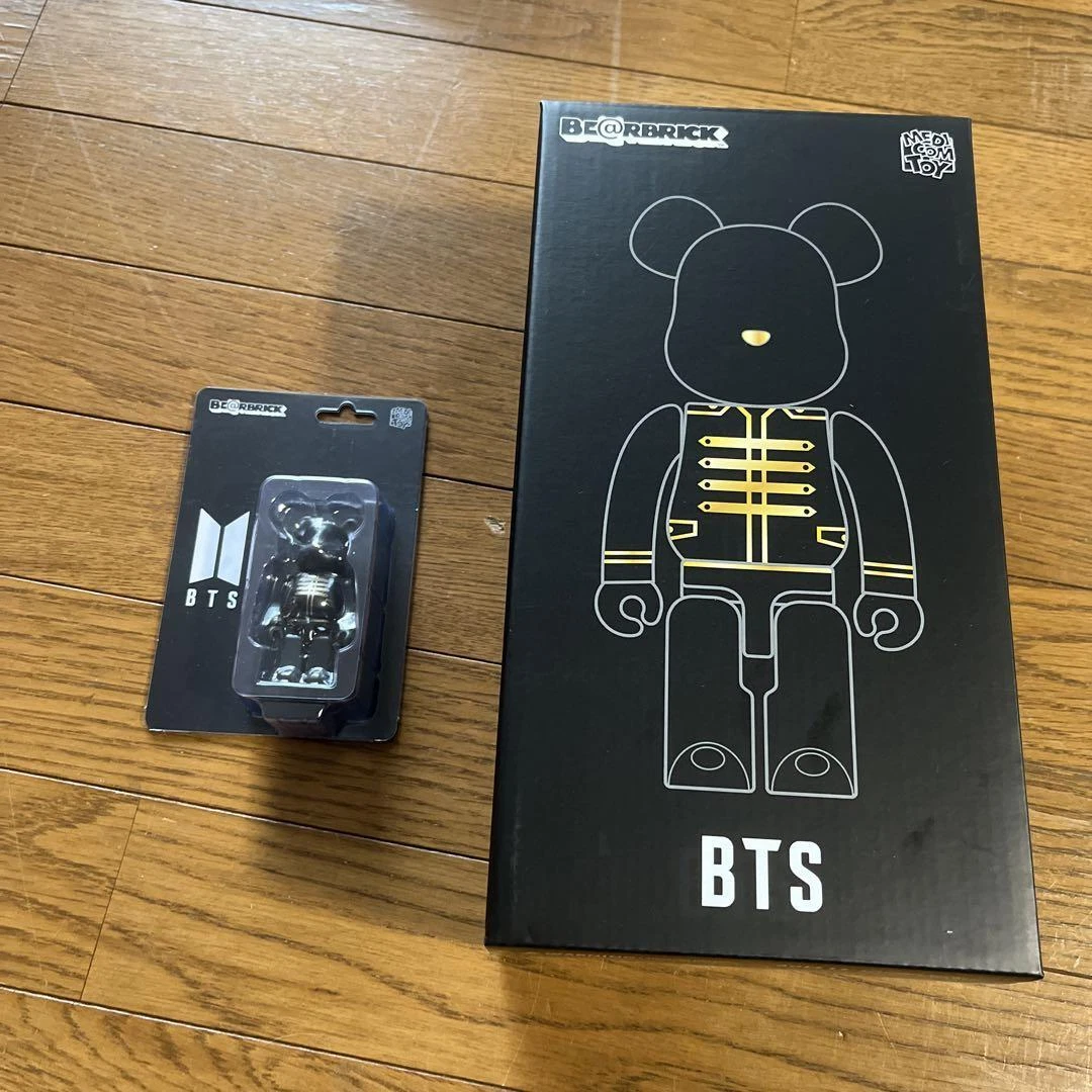 BTS BE@RBRICK Bearbrick 400% 100% Set Jin RM JH Suga Jimin Taehyung Jungkook