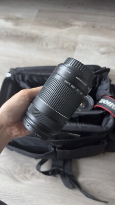 Canon EOS Rebel T2i DSLR Camera with EF-S 55-250mm lens + camera