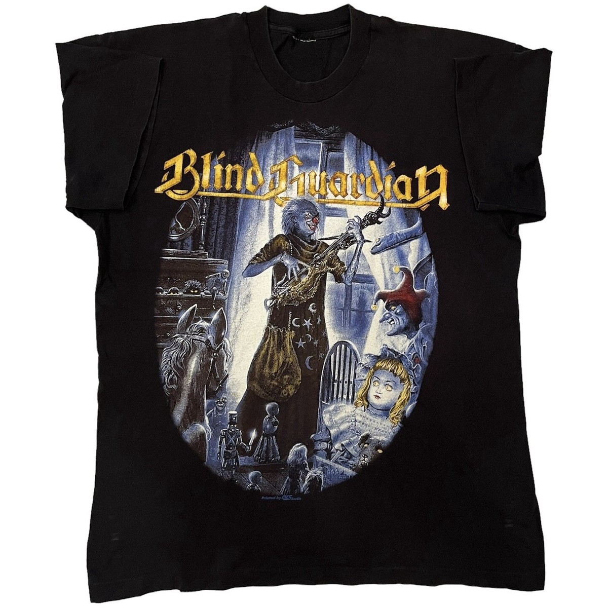 Vintage Blind Guardian Single Stitch German Metal Band T Shirt Tee