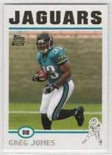 2004 Topps Football Jacksonville Jaguars Team Set 