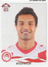204 DUDU CEARENSE # BRAZIL OLYMPIAKOS STICKER PANINI GREEK GREECE LEAGUE 2010