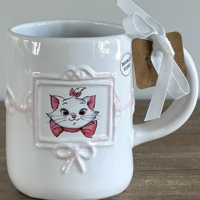 Rae Dunn Aristocats Ladies Don't Start Fights But They Can Finish Them Mug NWT