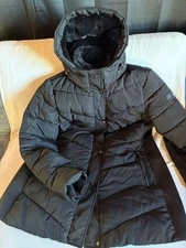 Andrew Marc winter puffer coat, Black, size XL