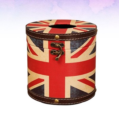 Leder Tissue Box England Style Classic Morden Modische Papieretui Spender