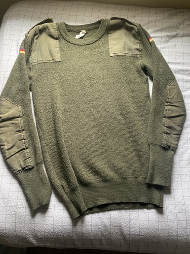 German Bundeswehr Schubert Size 48 Commando Pullover Sweater Made West Germany