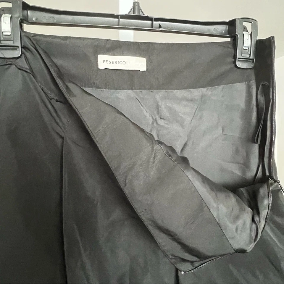 Falda Peserico Signo Globo Burbuja Talla 44 (8) Negra Maxi Fiesta Caprichosa Fiesta Foto 4 de 4