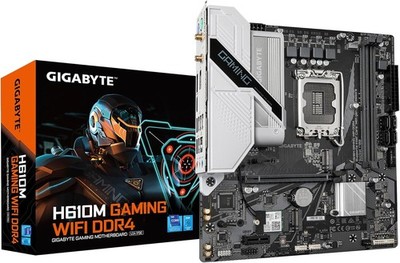 GIGABYTE H610M Gaming WIFI DDR4 Sockel 1700 Mainboard 12./13./14. Gen. mATX