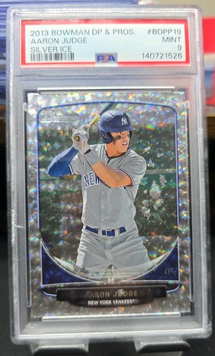 2013 RCBowman DP  Pros PSA 9 Aaron Judge Silver Ice BDPP19 READ DESCRIPT G2U