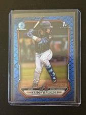 Carlos Virahonda 2026 Chrome Prospects Reptilian Blue Refractor #BCP-28, 097/150