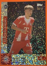 2025-26 Topps FC Bayern Team Set Lennart Karl Rookie /75 Aqua Static RC ⚽️