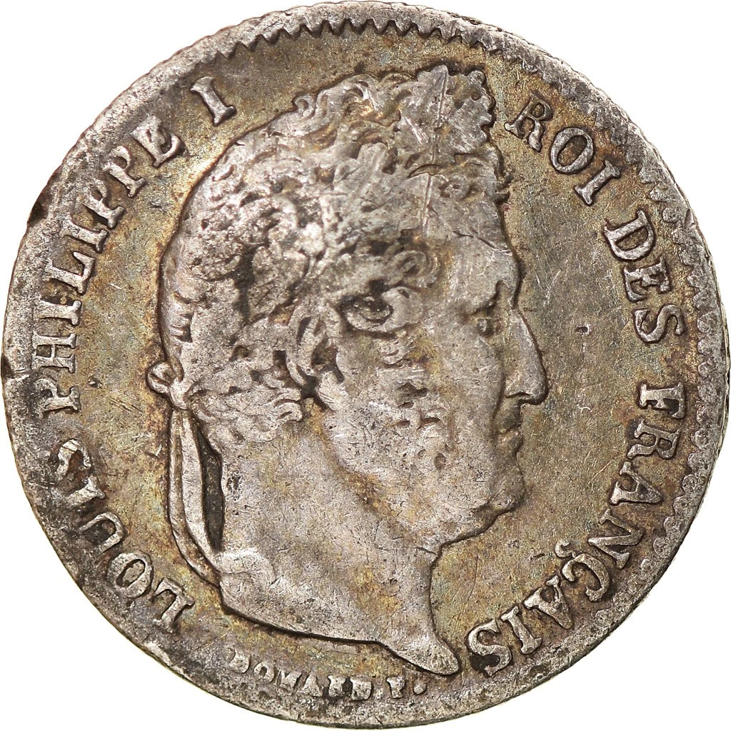フランス 1836年 ルイ・フィリップ1世 5フラン 大型銀貨 古銭 フランス 1836年 ルイ・フィリップ1世 5フラン 大型銀貨 古銭 フランス