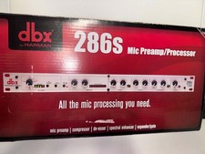 DBX 286s Mic Preamp/Processor Audio Microphone Interface